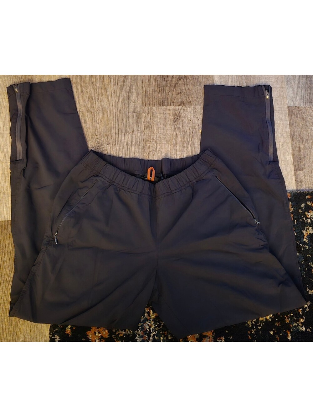 Outdoor Research Wild Roses Womens Softshell Hiking Pants Black Ankle Zip